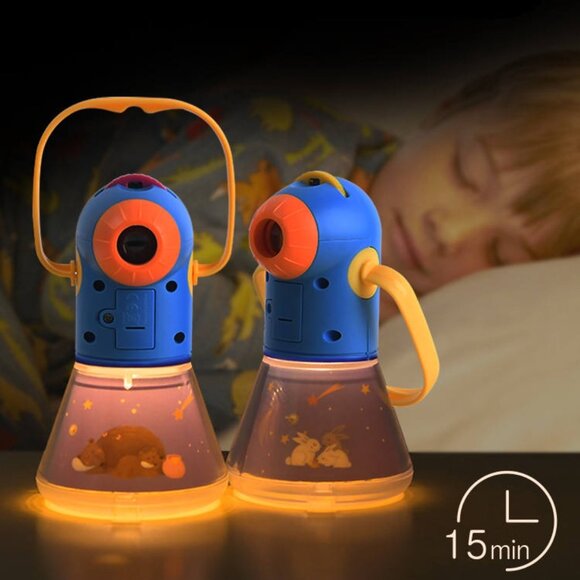 Night Lights Projector Storybook Toy, Educational Toys Gifts for 3-12 Year Old - Picture 2 of 8